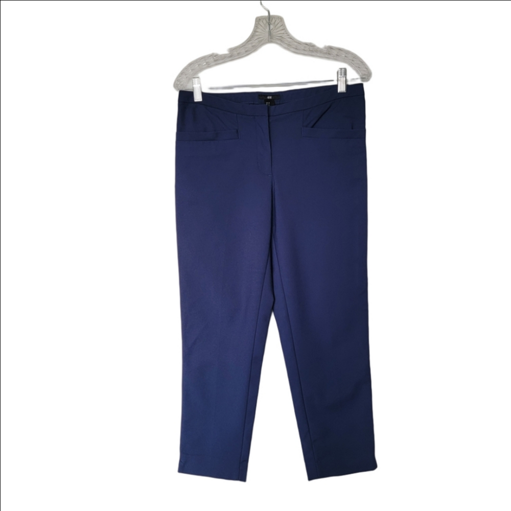 H&M Deep Blue Cropped Pants
